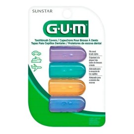 Gum Set Tapas Protectoras Cepillo Dental Compatibles Mayoría Cepillos Ideales Viaje Trabajo Uso Diario