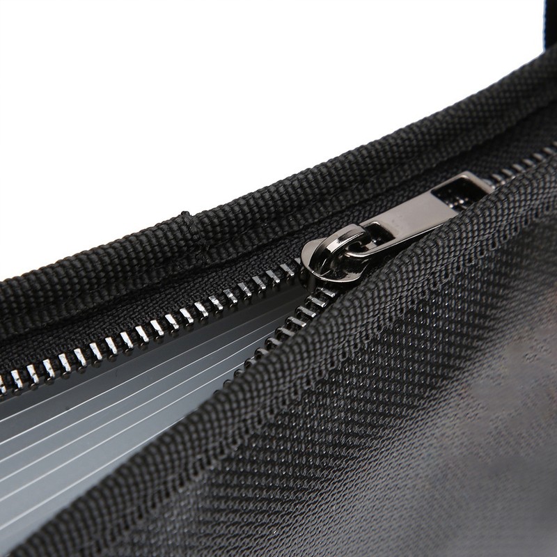 12 Pockets Waterproof Fireproof File Document Organizer Bag for School