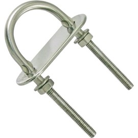 Himejiya UB-4 Stainless Steel U-Bolt #4 (Nominal 0.2 inch (4 mm)