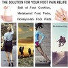 VRT Metatarsal Pads Forefoot Pad Ball of Foot Cushions Metatarsal
