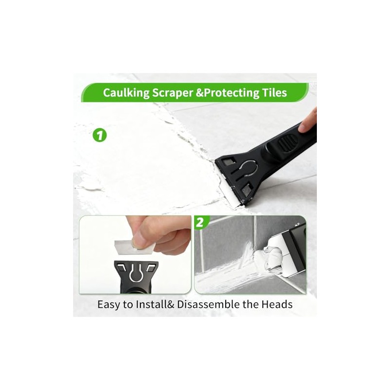 Caulking Tool 6 in 1 Sealant Finishing Tool & Grout