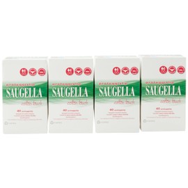 Saugella Saugella Cotton Touch Outdoor Slip Protectors, Anti-Odor, Hypoallergenic Cotton Stickers, 160 Pack, 80 g