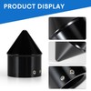 Front Axle Caps, PSLER Motorcycle Front Axle Nut Cover Cap