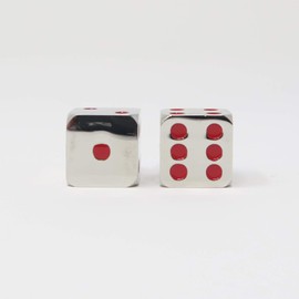 Image Mission KG13525 Kigyosha Metal Dice, 0.6 inches (15 mm), Red
