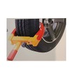 Adjustable Trailer Wheel Stop Lock Locking Clamp (Includes 2-Keys)