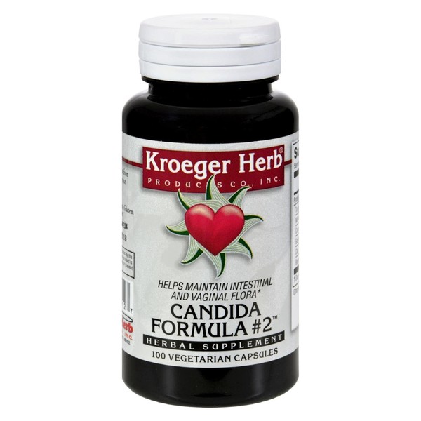 Kroeger Herb Candida Formula #2 100 Cap