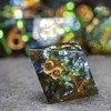 Sage’s Portal Exaltations DND Dice Set Resin Sharp Edge Polyhedral