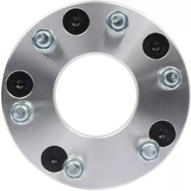 SE 5x5 to 6x5.5 Hubcentric Wheel Adapters Use 6 Lug Wheel On 5 Lug Chevy GMC 14x1.5