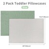 CARUILI CARUILI Muslin Toddler Pillowcase for 13 X 18 Pillow,