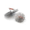 PYRO FEU 862595 Hedgehog Chimney Sweep Head Steel 150mm Metric