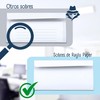 RAYLU PAPER - Pack of White Peel and Seal Paper