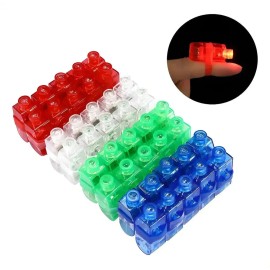 40 Lámparas Led Para Dedos, Mini Linterna Luminosa Para Niño