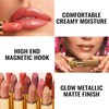 Oulac Metallic Shine Lipstick Long Lasting Lip Color Set 1
