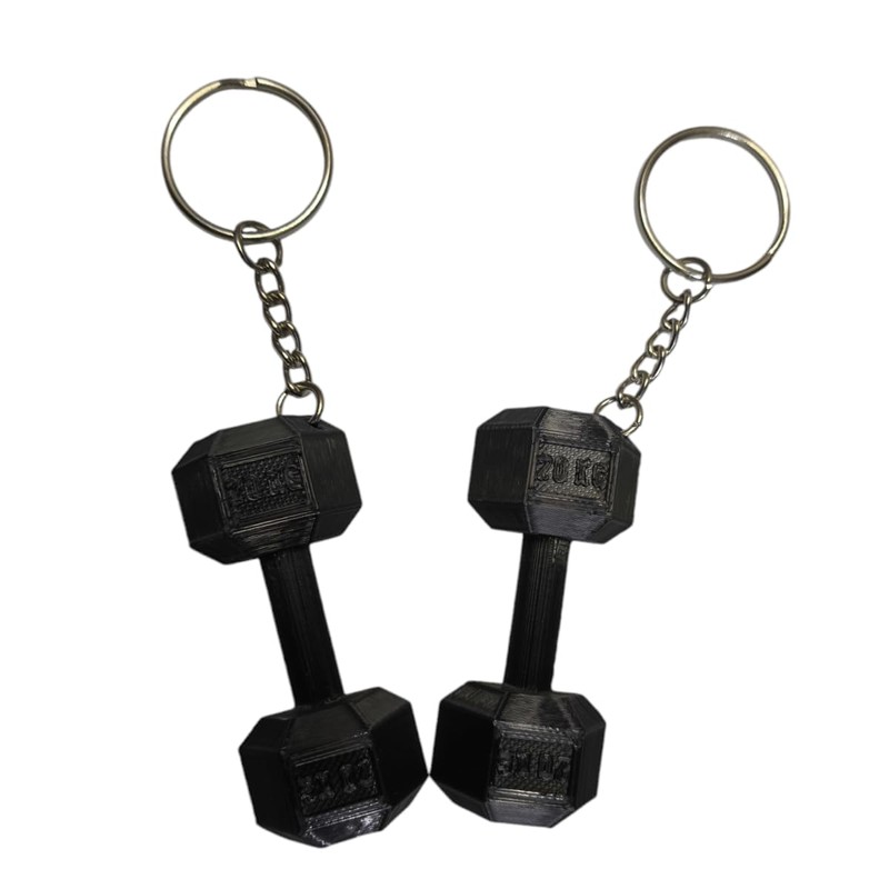 2 Llaveros Mancuerna Regalo Gymbro Pareja Novios Amigos Gym 14