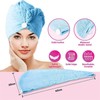 Microfiber Drying Hair Towel Twist and Dry Towel - Pink
