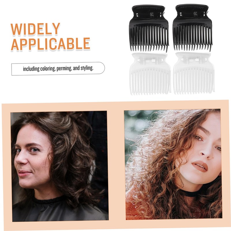 TOVINANNA 12pcs Heat-resistant Hot Roller Clips for Effortless Curls Clips