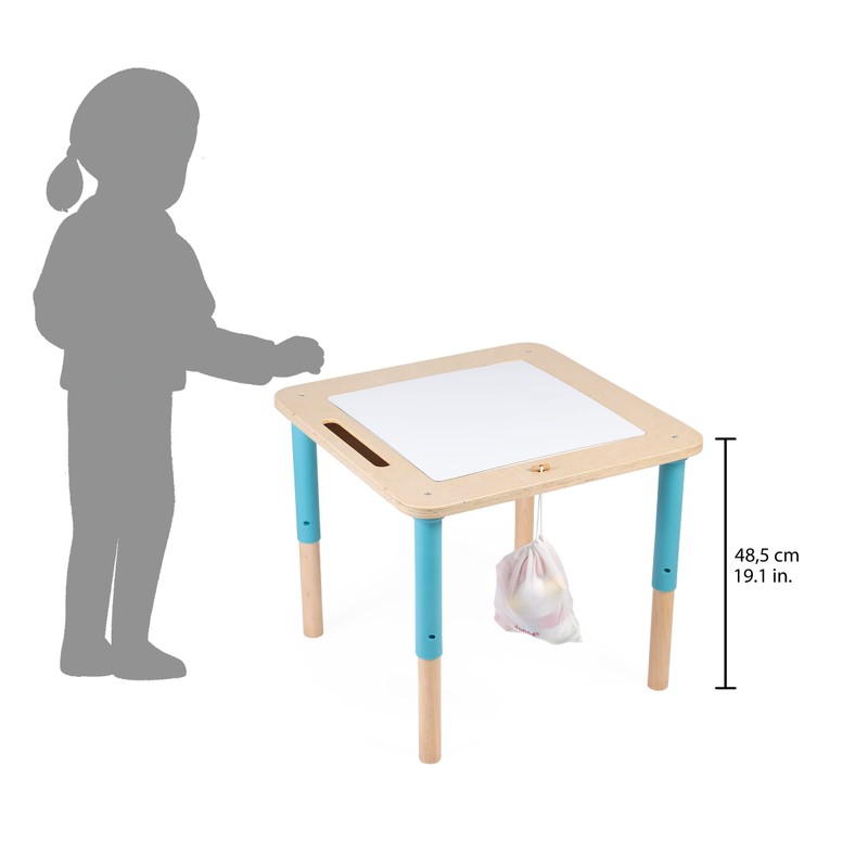 Janod - J08041 - Evolutionary Wooden Activity Table - 5