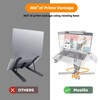 Moallia Laptop Stand with 360 Rotating Base, Computer Notebook Laptop