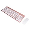2.4G Wireless Keyboard and Mouse Combo with USB Adapter Ultra