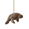 Tropical Manatee Sea Cow TiKi Ceiling Fan Light Pull Chain