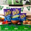 Takis Blue Heat Rolled Tortilla Chips, Hot Chili Pepper Artificially
