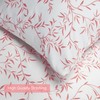 Utopia Bedding Utopia Bedding Double Vines Coral Print Duvet Cover