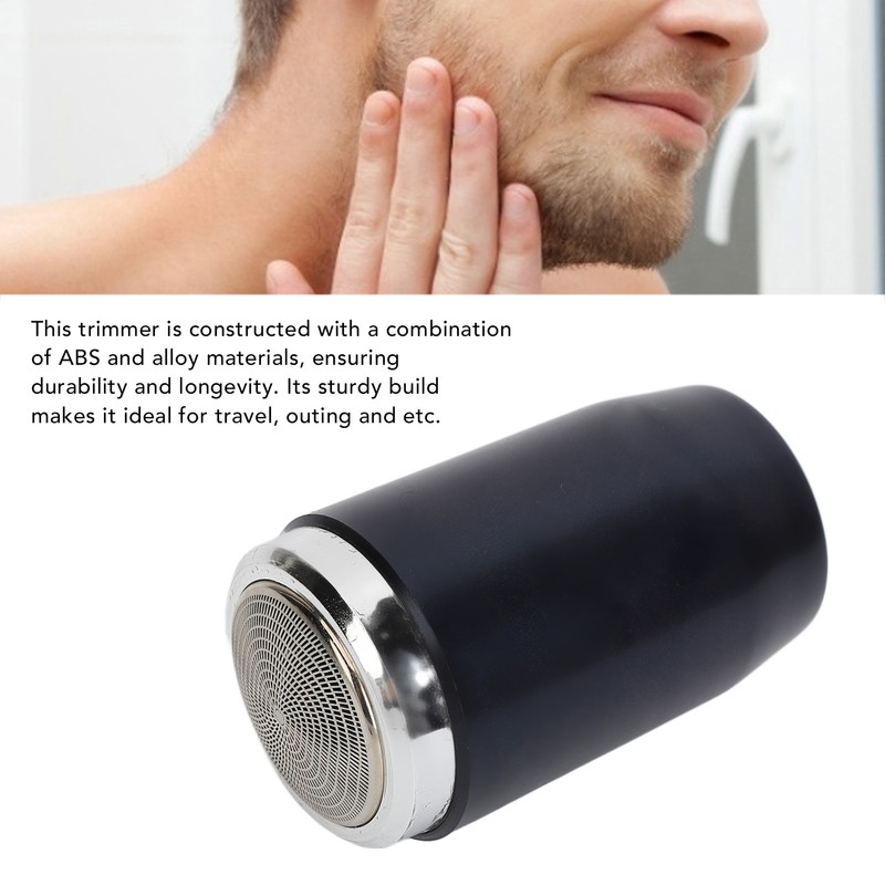 Electric Beard Clipper Floating Cutter Head Portable Rechargeable Hair Grooming