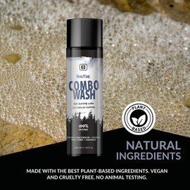 Routine Combo Wash - EWG VERIFIED ™ - Organic - Sulfate and Paraben Free. All Natural | Cruelty Free | Vegan | CertClean Certified