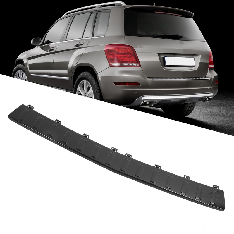 Rear Bumper Trunk Step Pad Trim Foot Plate Sill Guard