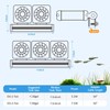 DEGGOX Aquarium Chillers Fan - Fish Tank Cooling Fan with