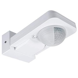 Maclean MCE 243 Infrared Motion Sensor With Twilight Sensor 360 Â° Detection Range Up To 20m Sensor IP65 Max 2000W