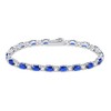 FANCIME Women’s Tennis Bracelet, Birthstones for 12 Months, 6.7", Width