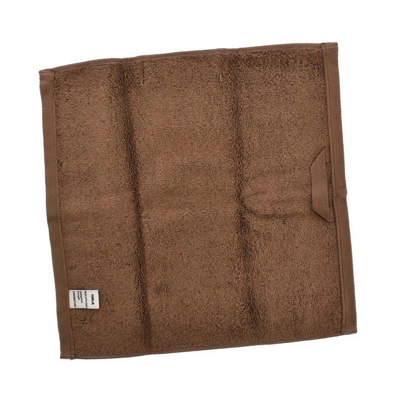 TECLA TERRY TOWELS SOLID Face Towel, 11.8 x 11.8 inches