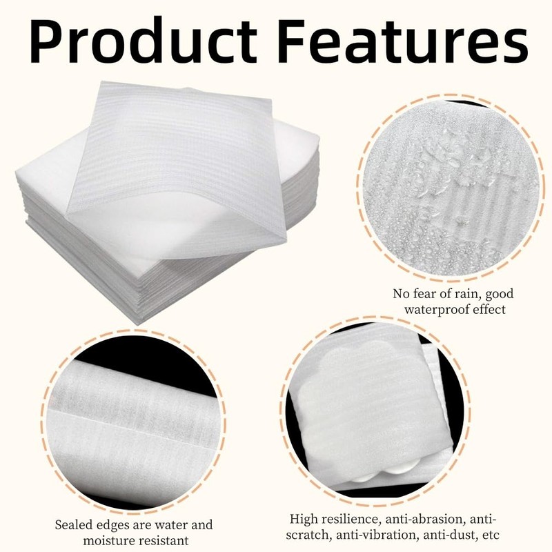 Foam Film Storage Packaging Material, Pack of 100 Packaging Material,