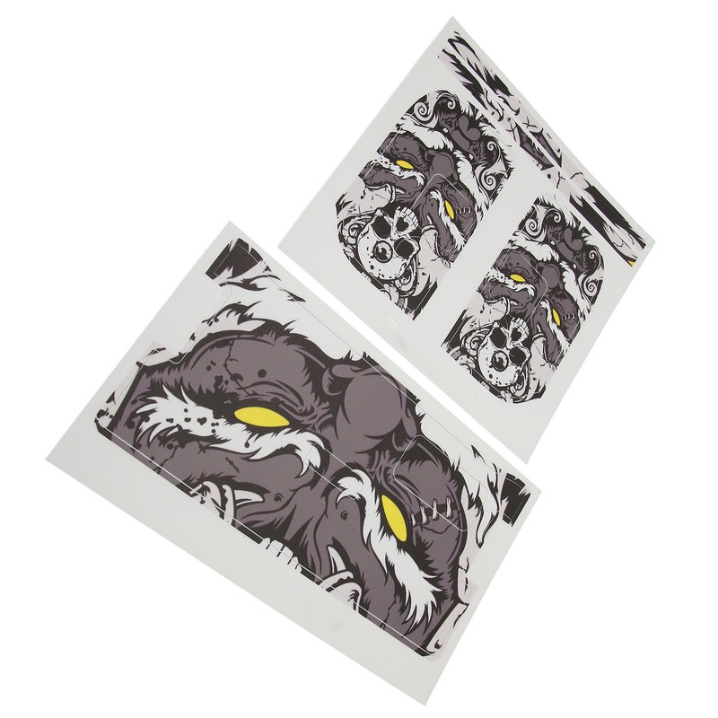 Game Console Sticker Cool Funny Scratch Resistance Dustproof Game Console
