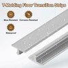 uxcell 2.9ft x 0.31" t Molding Floor Transition Strips, Aluminium