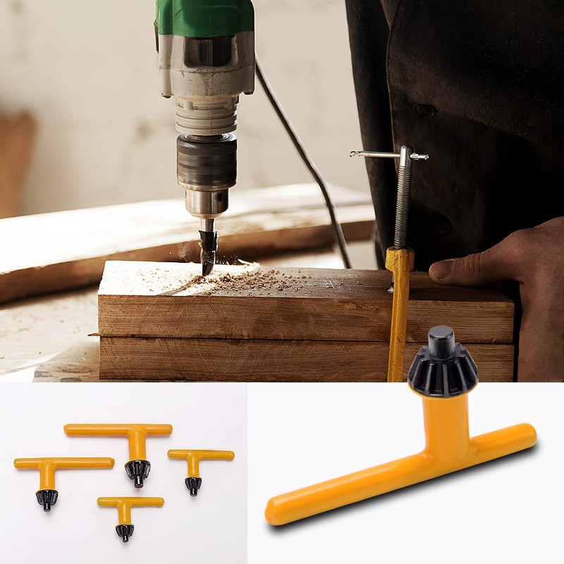 VooGenzek 4 PCS Drill Chuck Key Set, Replacement Drill Chuck