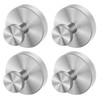 Pack of 4 Towel Rails No Drilling Suction Cup Hooks