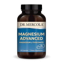 Dr. Mercola Magnesium L-Threonate  Suplemento de Magnesio Altamente Absorbente y Biodisponible  2,000 mg por Porcin  Sin OMG y Formulado sin...       