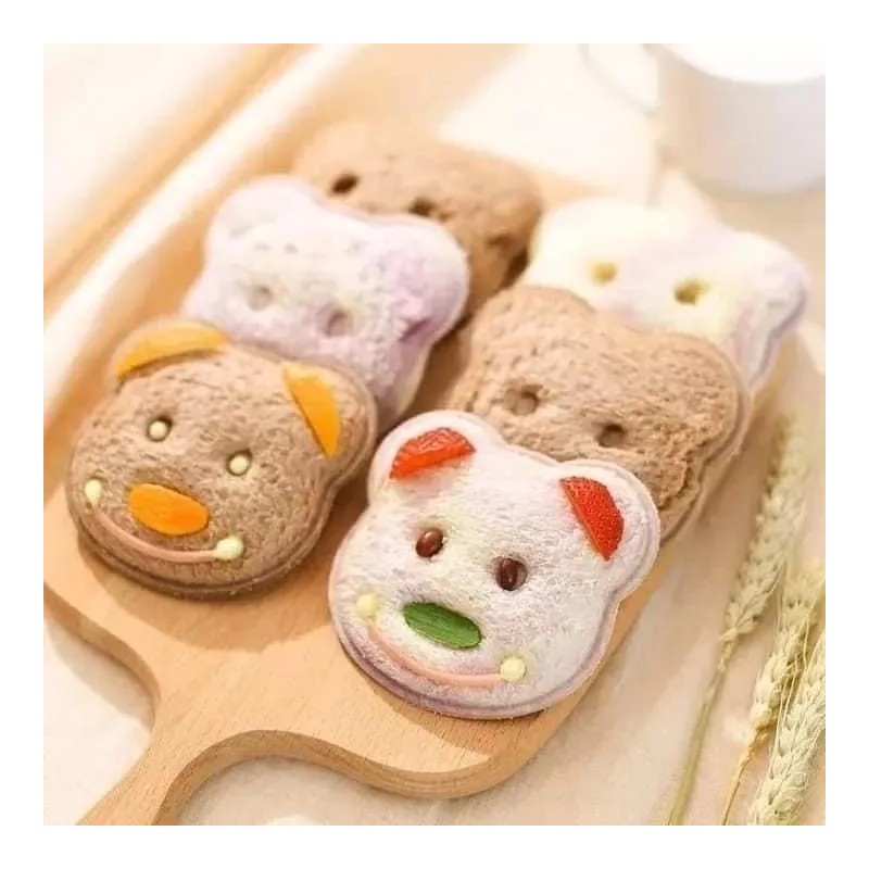 Kawaii Land Cortador De Pan Para Sandwich Funny Lunch Osito