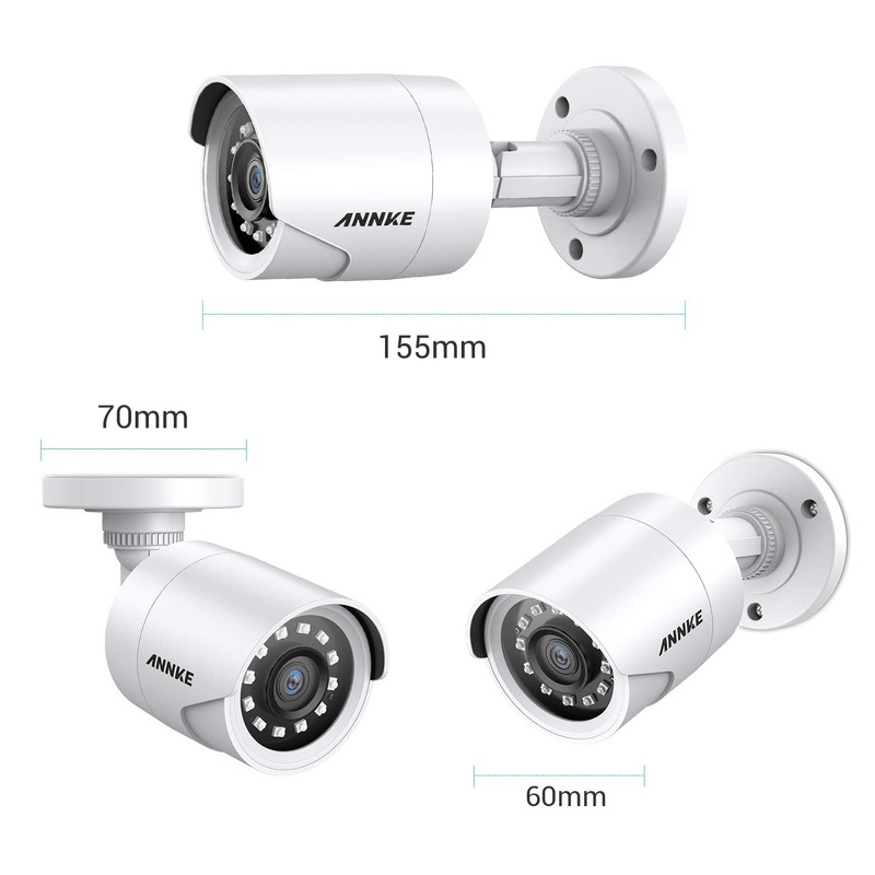 ANNKE 1080p Add-on CCTV Camera, Hi-Resolution Home Security Camera for