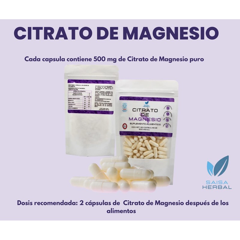 Citrato de Magnesio y Citrato de Potasio bolsa con 120