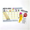 Tall Pen, Tutti Frutti Stop with Pad and Pens for