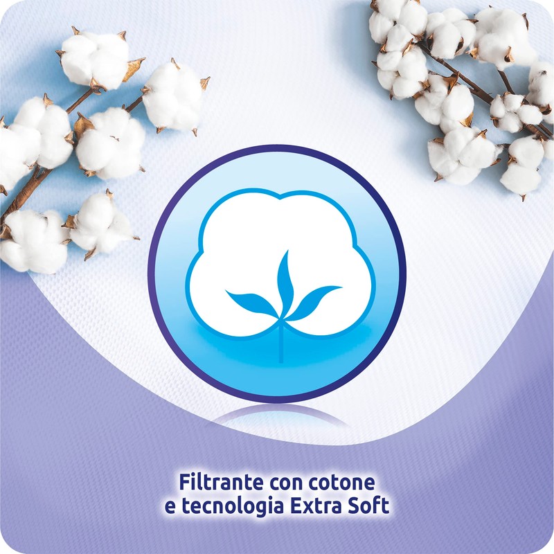 EveryDay Sensitive Cotton Ultra Absorbent, Night with Wings, Filters with