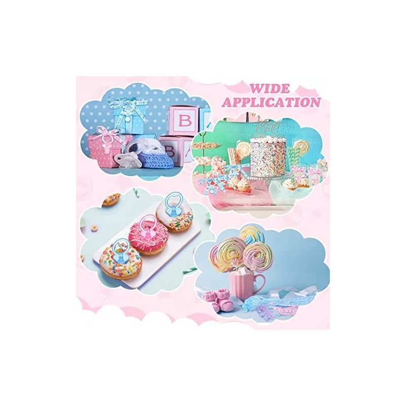 Coume 36 Piezas Baby Shower Chupetes Collar Acrílico Bebé Chupetes