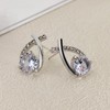 Hypoallergenic Stud Earrings for Sensitive Ears, Lightweight Silver Post Flat