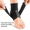 2 Pcs Ankle Support Brace, Adjustable Ankle Support Wrap, Ankle