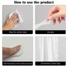3Pcs Magnetic Shower Curtain Clips, Shower Curtain Hooks, Not Easy