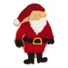Staedter Embossing Santa Claus Cookie Cutter, 9 cm, Stainless Steel,