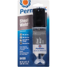 Permatex - 84109 PermaPoxy epoxi multimetal de 4 minutos, 0.84 oz, 0.84 onzas